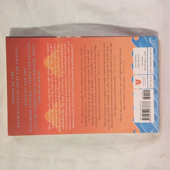 Book Club Bundle Novels Paperback Life of Pi Contemporary Lot of 6 Map of Love - Picture 8 of 14